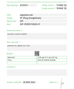 where to buy EZP-3P 20mg - Ez peptides