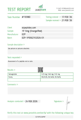 where to buy EZP-1P 5mg – (10 vials/Kit) online - Ez Peptides